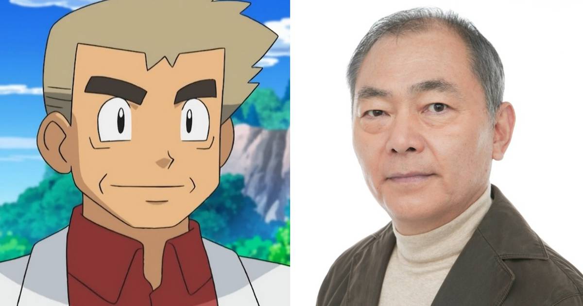 Dublador japonês de Professor Carvalho, de Pokémon, morre aos 67