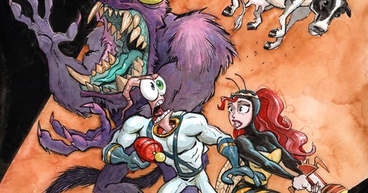 Fliperalma - Você se lembra do jogo Earthworm Jim? Foi um game que