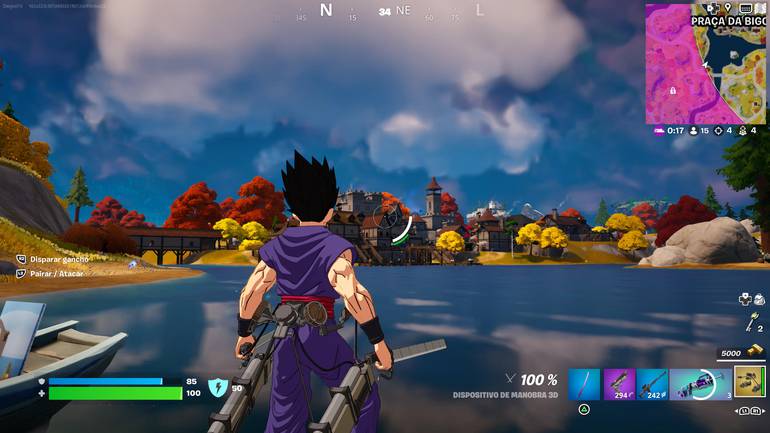 Naruto + Fortnite Finalmente Chegou!