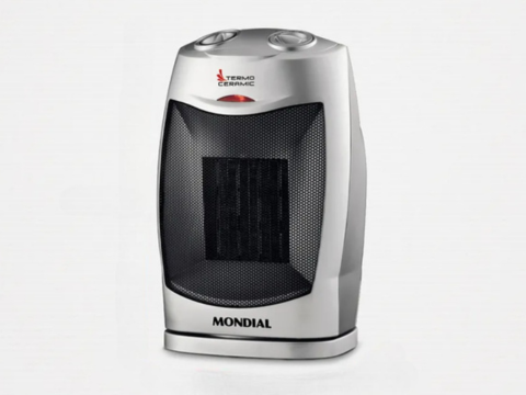 Tá frio aí? Aquecedor cerâmico Mondial por 3x sem juros de R$69 no Magalu
