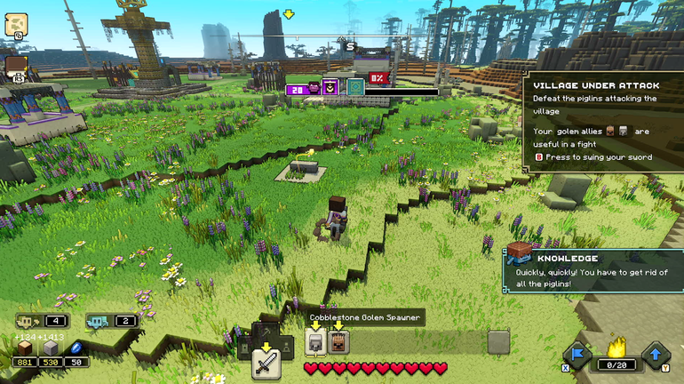 MINECRAFT LEGENDS - Análise ao jogo (PC) - 