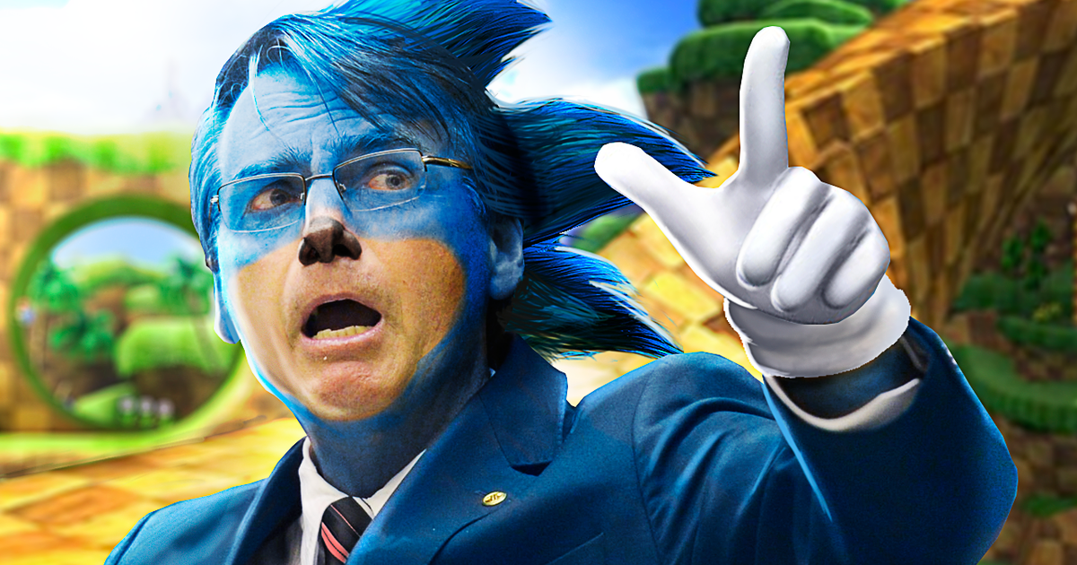 Bolsonaro, pare de usar músicas do Sonic!