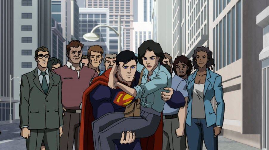 A Morte do Superman  Novo filme animado da DC ganha primeira imagem