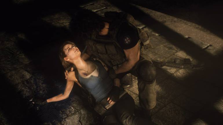 Carlos, personagem de Resident Evil 3 (2020); ; veja a análise completa no The Enemy
