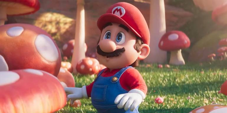 Imagem de Mario do filme The Super Mario Bros Movie