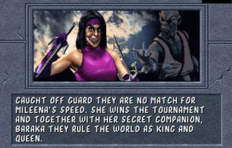 Mortal Kombat – Baraka and Mileena