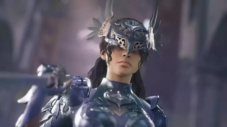 Personagem misteriosa de Valkyrie Elysium.