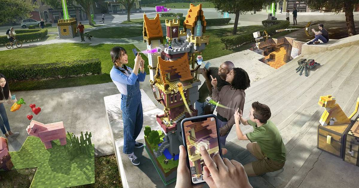 Minecraft Earth faz combinação ideal de multiplayer com AR