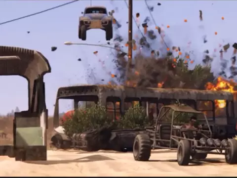 Mad Max: Estrada da Fúria | Fã recria cena do filme em Grand Theft Auto V