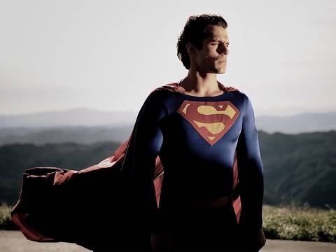 Foto inédita do teste de Henry Cavill para interpretar Superman é