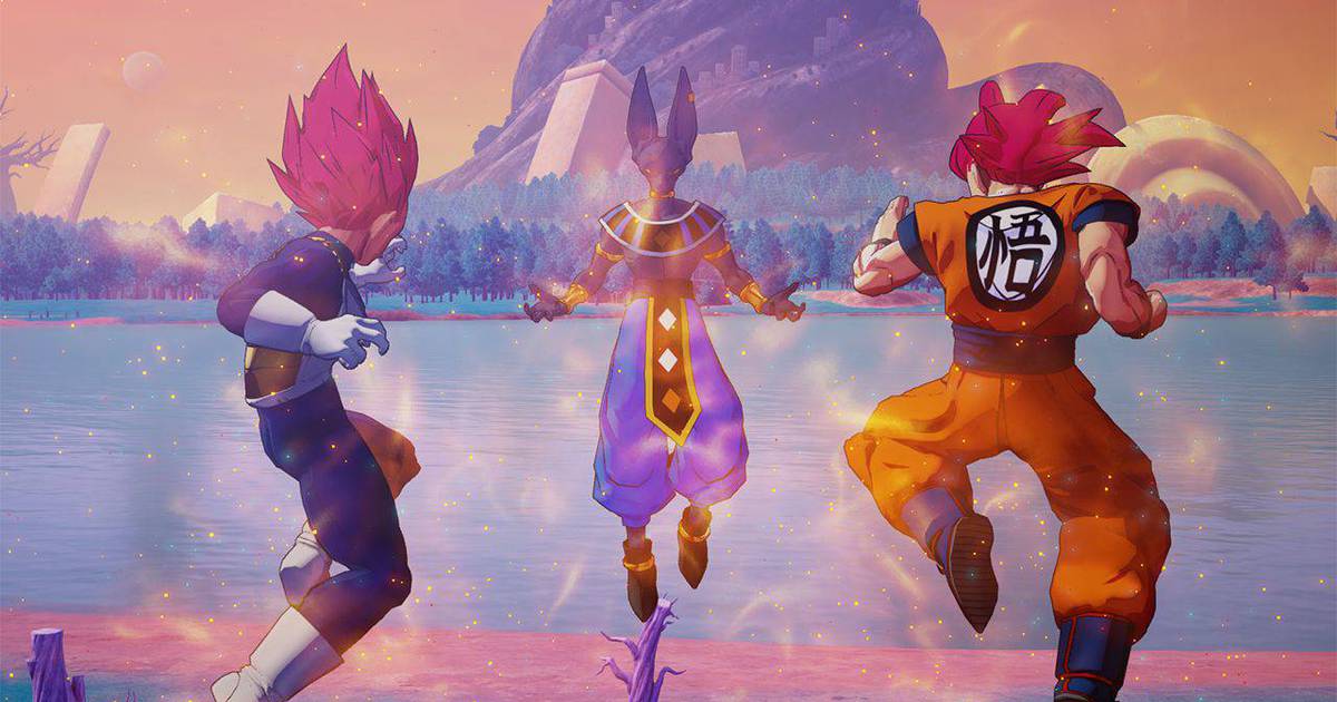 Teaser de Dragon Ball Z: Kakarot mostra Goku Super Sayajin Deus e Bills em  combate - Trivia PW