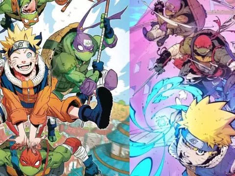Crossover entre Naruto e As Tartarugas Ninja