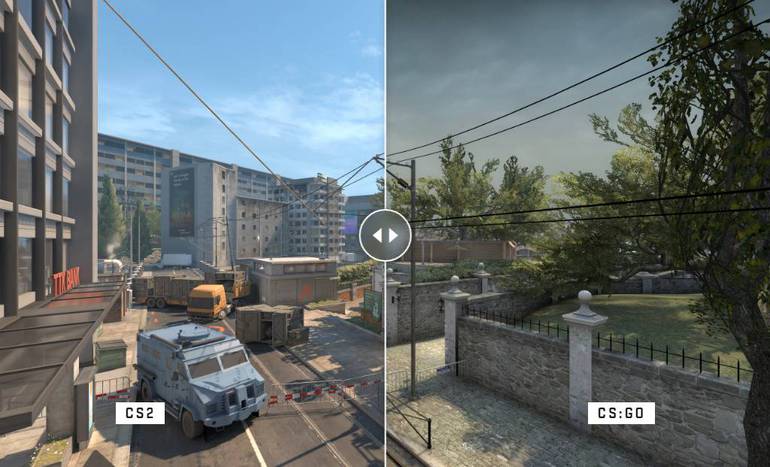 NUKE: CS2 vs CS:GO (comparison) 