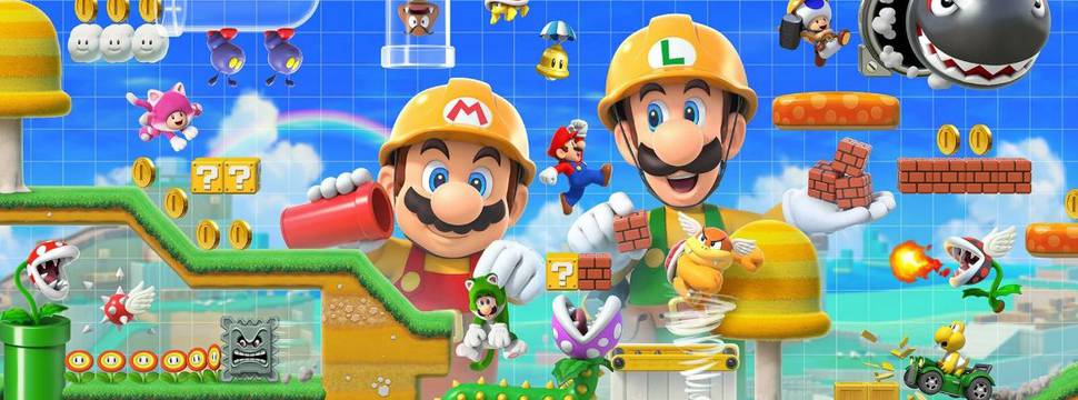 Jogos: SUPER MARIO MAKER GAME, SWITCH, 3DS, WII U, PC, ON