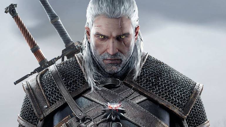 Geralt no terceiro The Witcher.