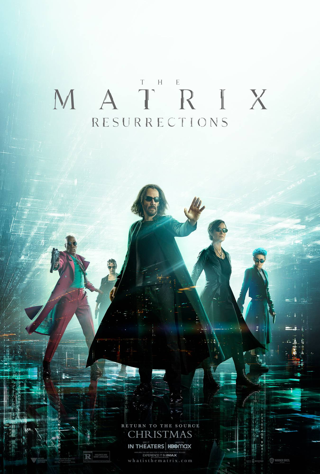 Novo pôster de Matrix Resurrections (Warner/Divulgação)