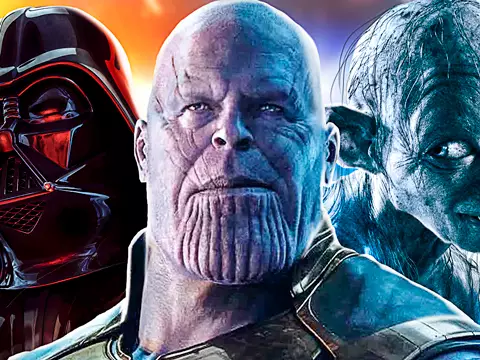 Montagem Omelete de Darth Vader, Thanos e Gollum/Reprodução