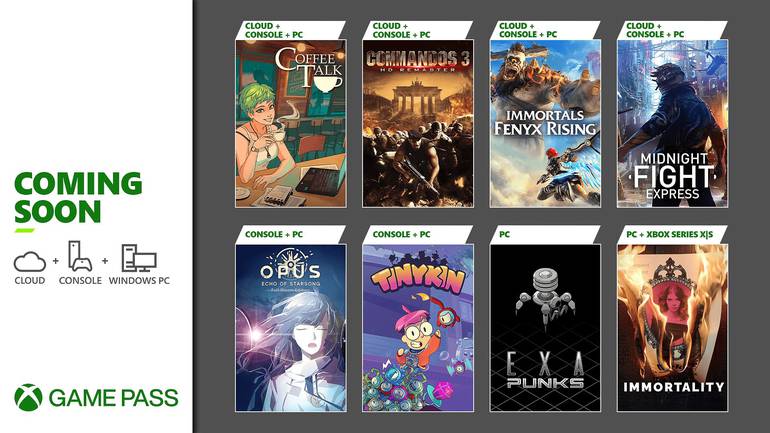 Xbox Game Pass adiciona seis jogos em breve