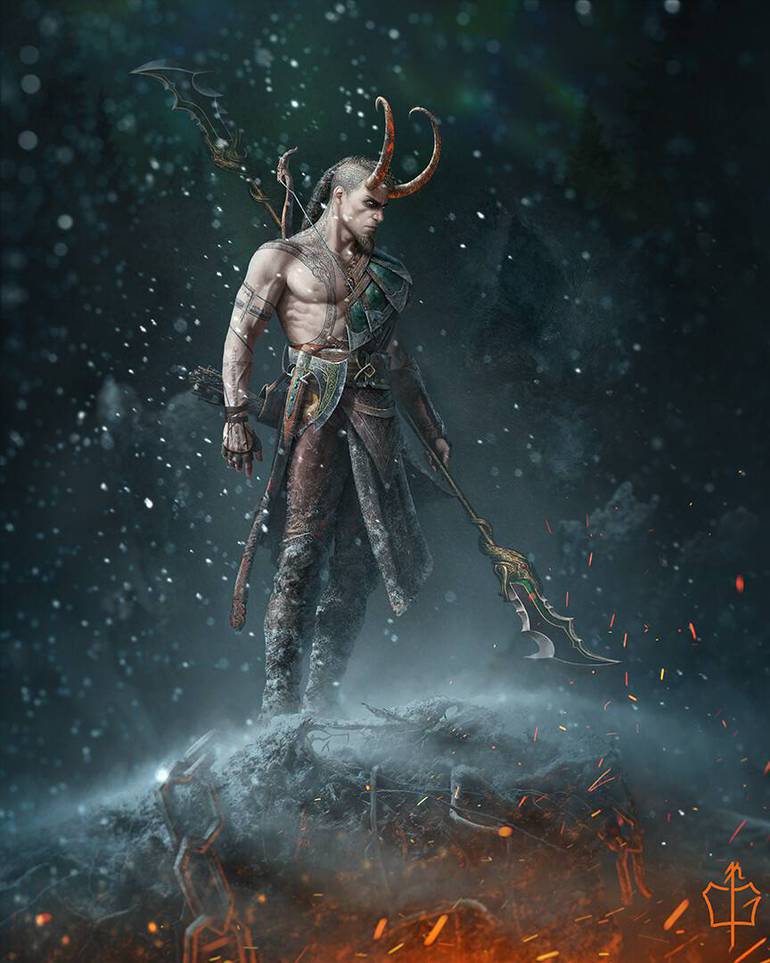 Loki em God of War.