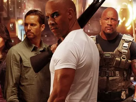 Cena de Velozes e Furiosos 7 (Divulgação)