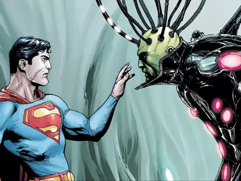 Superman e Brainiac Arte DC/Reprodução