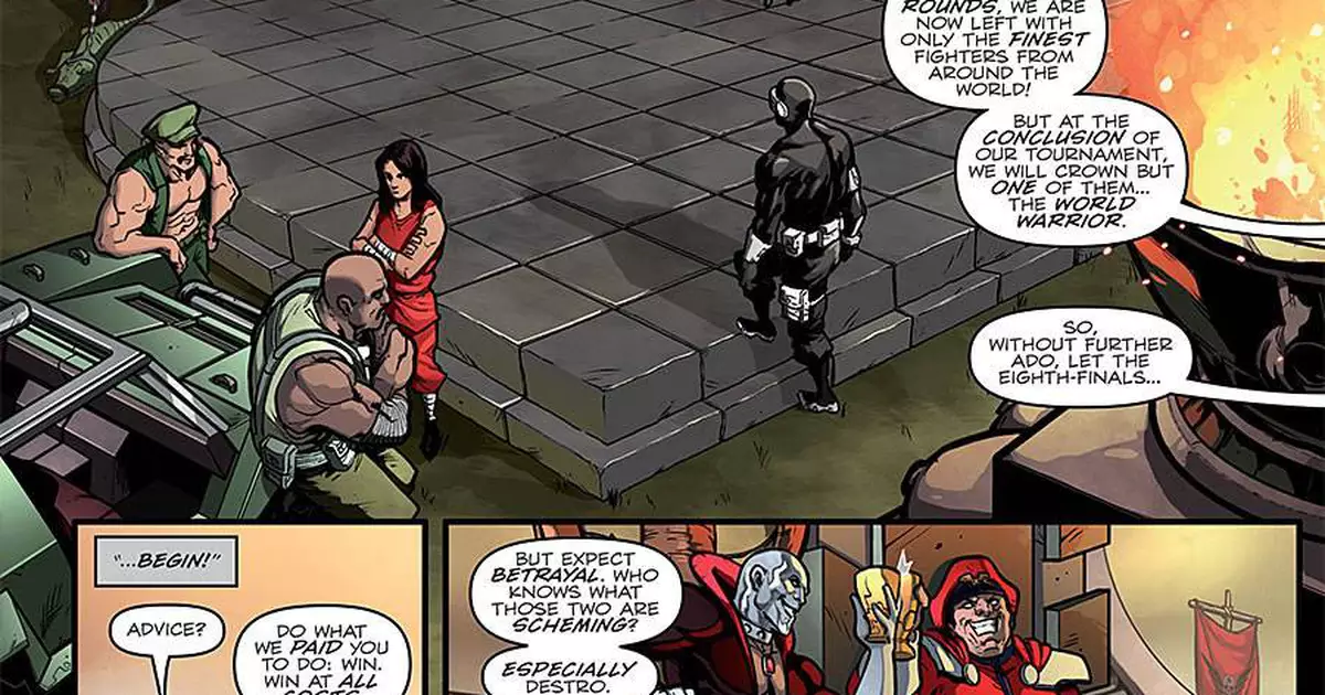 Street Fighter x G.I. Joe | Crossover começa com pancadaria - veja