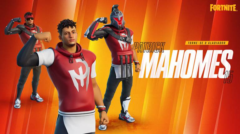 fortnite battle royale epic games patrick mahomes icon series nfl