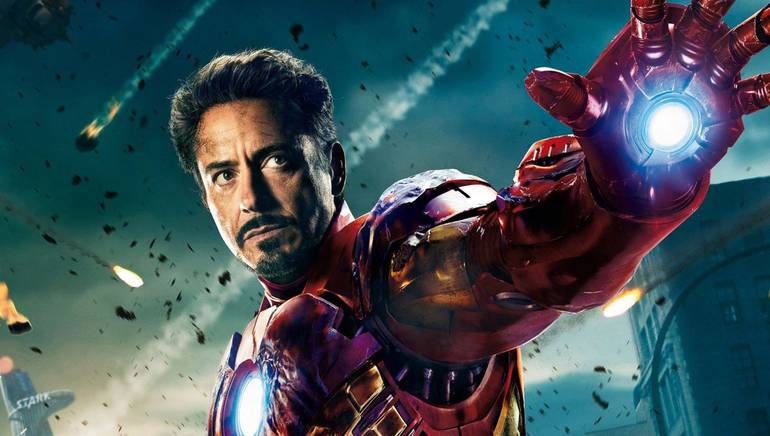 Tony Stark como Homem de Ferro