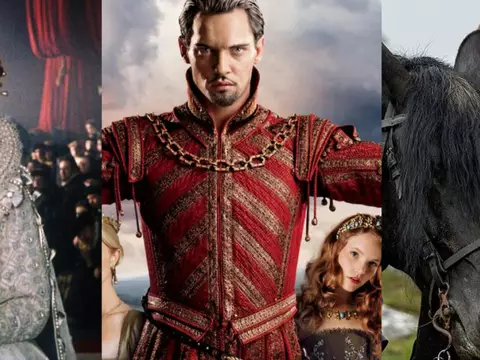 Elizabeth, The Tudors e Outlander (Reprodução)