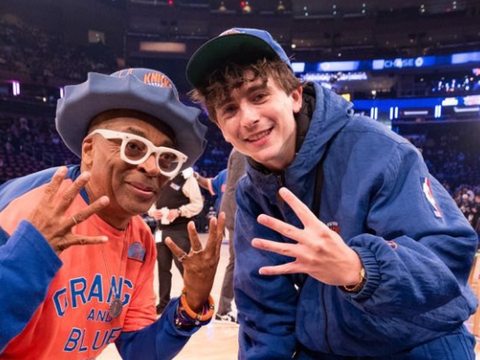 Spike Lee e Timotheé Chalamet querem trabalhar juntos "nos próximos anos"