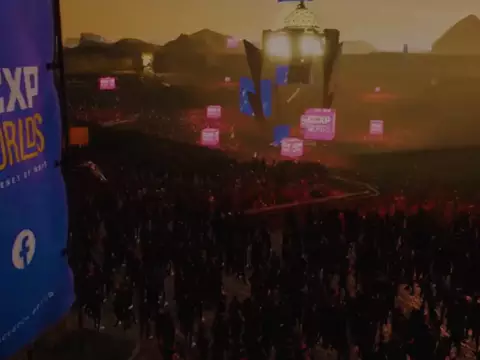 A CCXP Worlds de 2020 (Reprodução/Facebook)