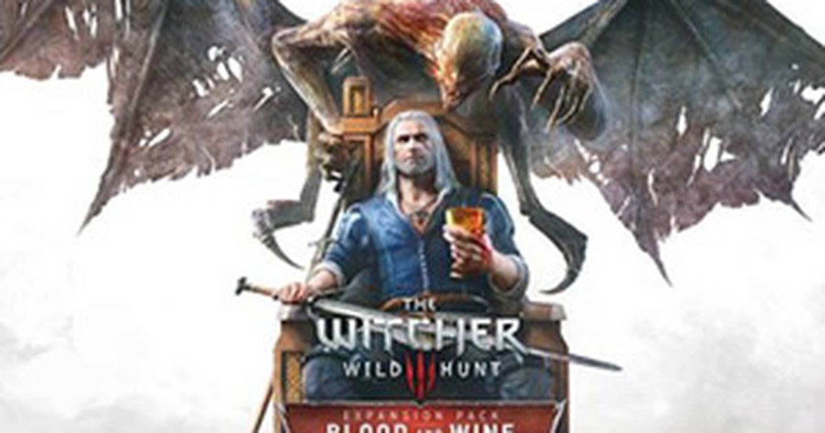 Blood and Wine BOX DLC The Witcher 3 Edição de colecionador