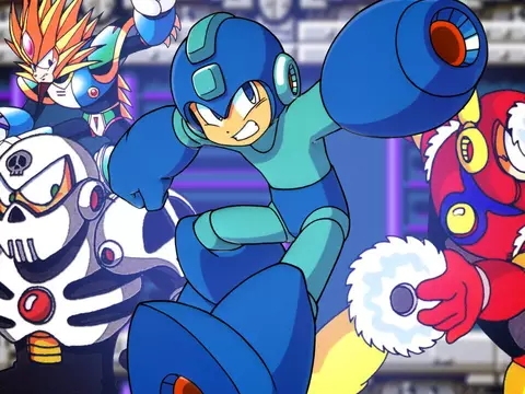 Capa do jogo Mega Man/Capcom