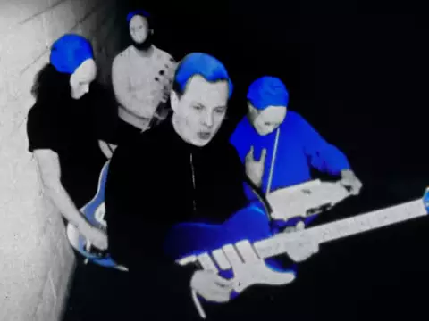 Banner de Jack White e seu novo álbum, Fear of the Dawn (Divulgação)