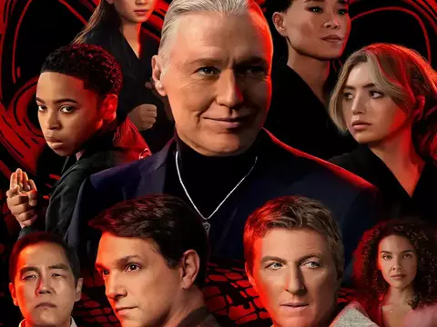 Pôster de Cobra Kai (Netflix/Divulgação)