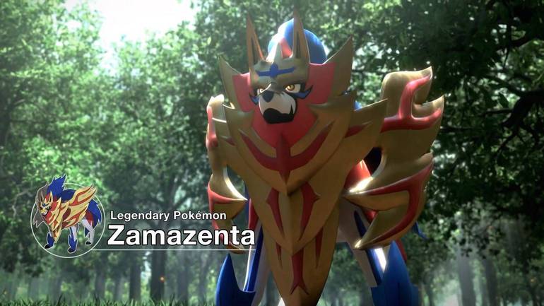 Divulgada a origem dos nomes dos lendários Zacian e Zamazenta de