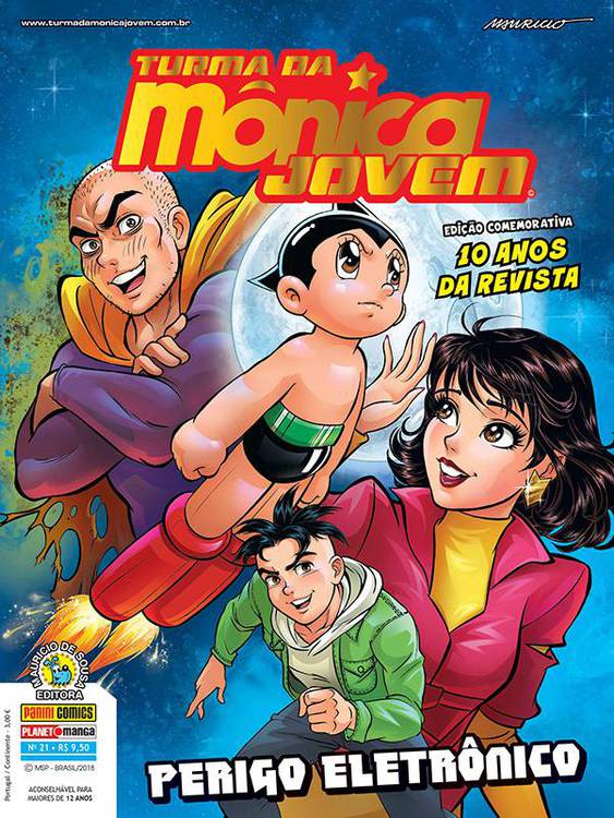 [OFF-TOPIC]Turma da Mônica Jovem reencontra Astro Boy em nova edição da HQ 1