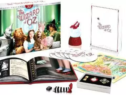 O Mágico de Oz sairá restaurado e em Blu-ray 3D quádruplo