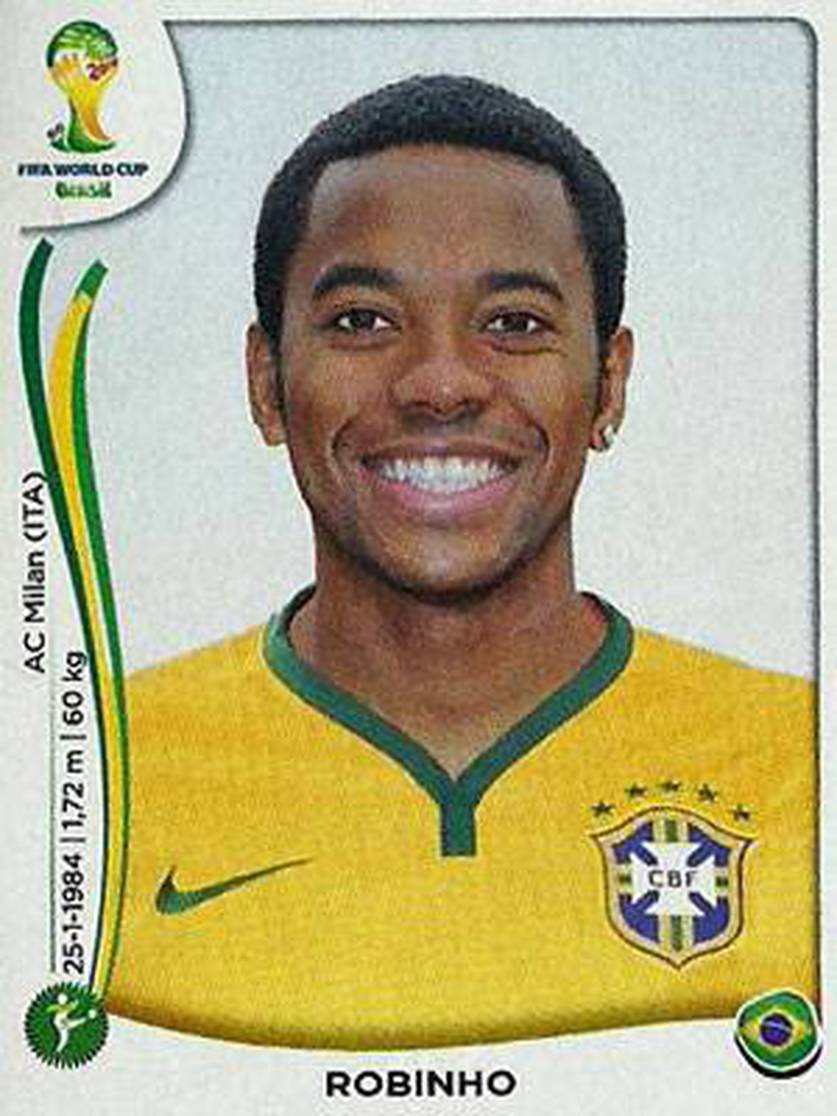 Adriano, Robinho, R10 Veja os jogadores de álbum que não foram à Copa, Copa do Mundo