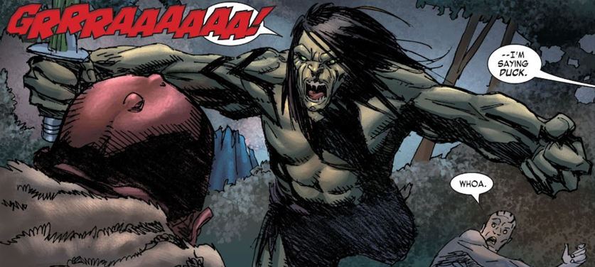 Mulher-Hulk  Ator de Skaar quebra silêncio