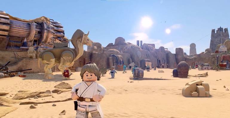 Jogando LEGO STAR WARS: A Saga Skywalker - NO CELULAR ANDROID!! 