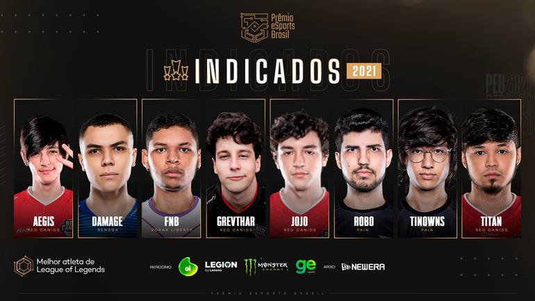 Melhor Atleta de Free Fire em 2021: confira os indicados e as