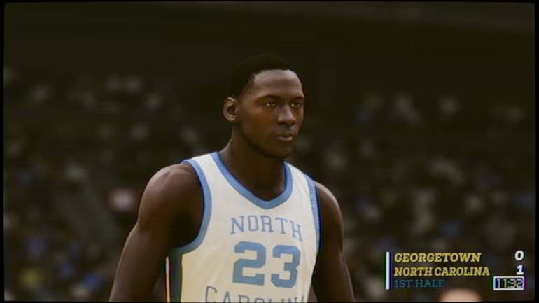 imagem de michael jordan em NBA 2K23
