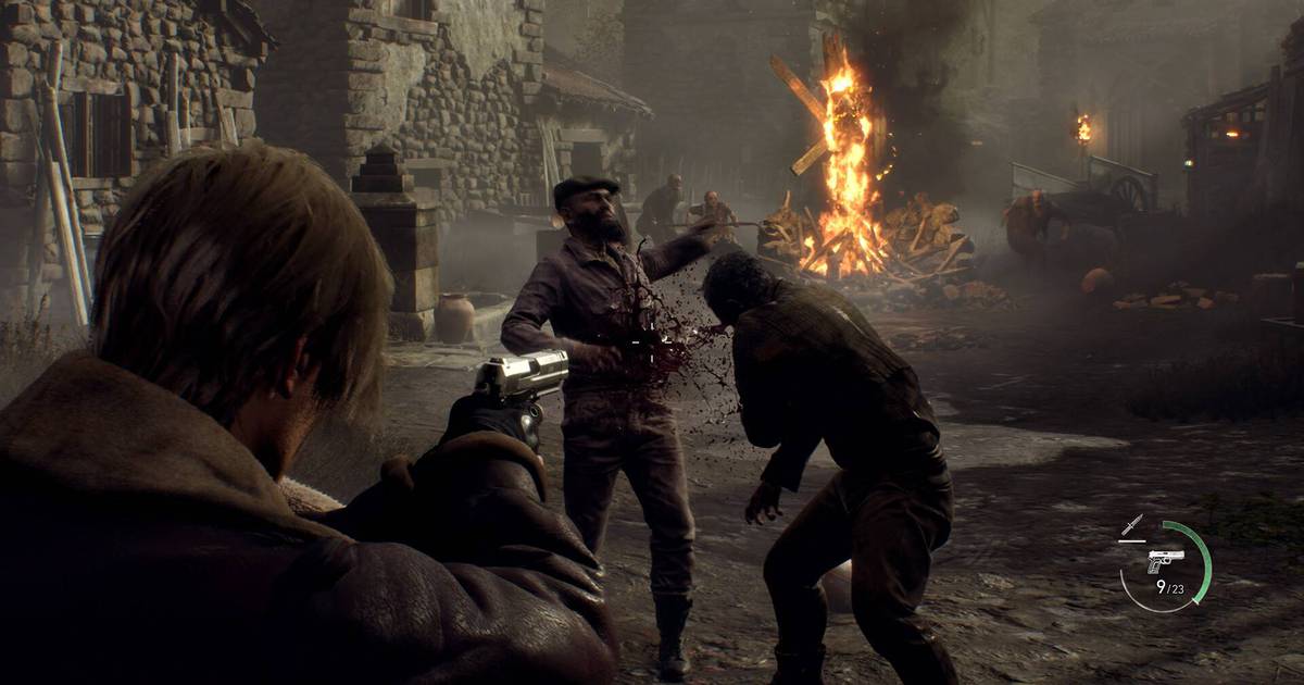 Jogo Remasterizado Do Resident Evil 4 Xbox One Mídia Física