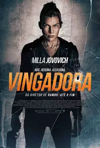 Milla Jovovich em Vingadora (Reprodução)