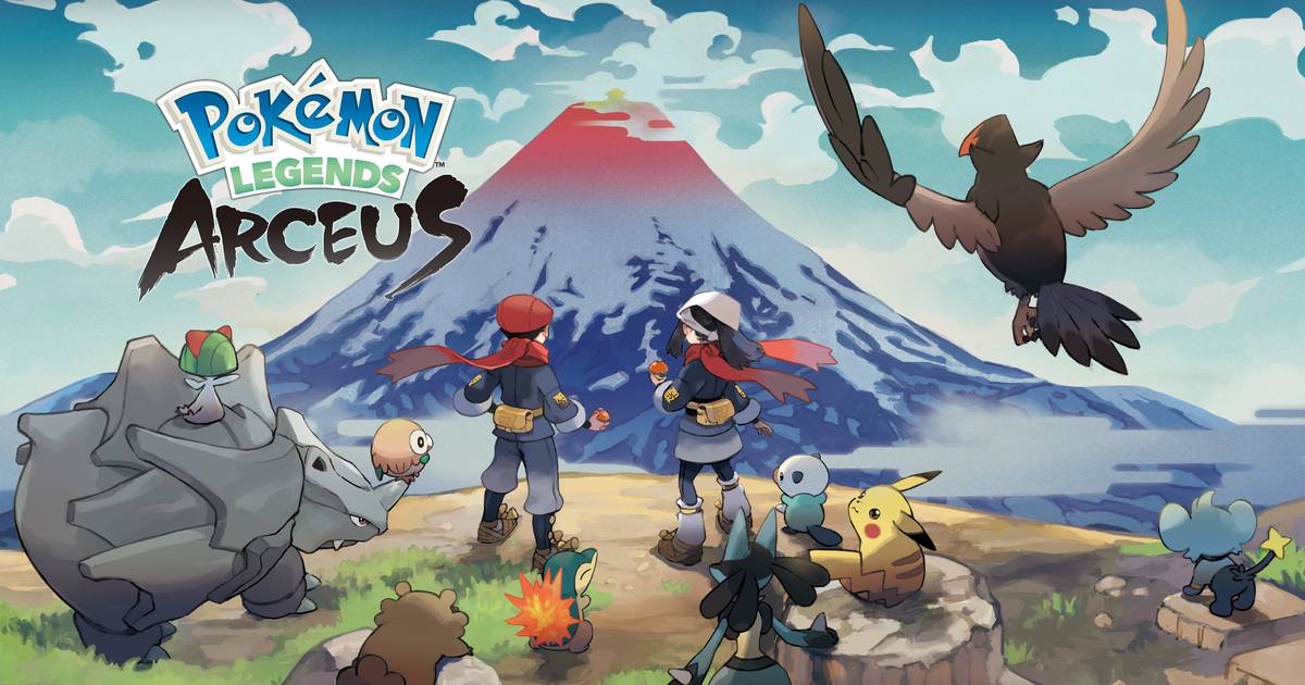 Pokémon Legends Arceus tem mundo aberto e chega ao Nintendo Switch em 2022