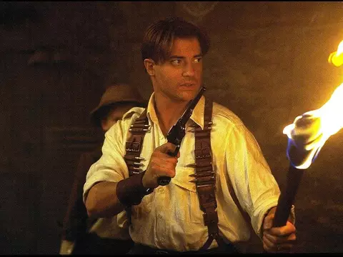 Brendan Fraser en La Momia/Divulgación