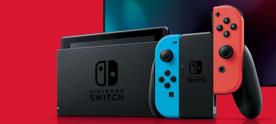 Nintendo Switch Switch 1 Nintendo Switch 32GB HAC-001-01 1 Controle Joy-Con - Cinza