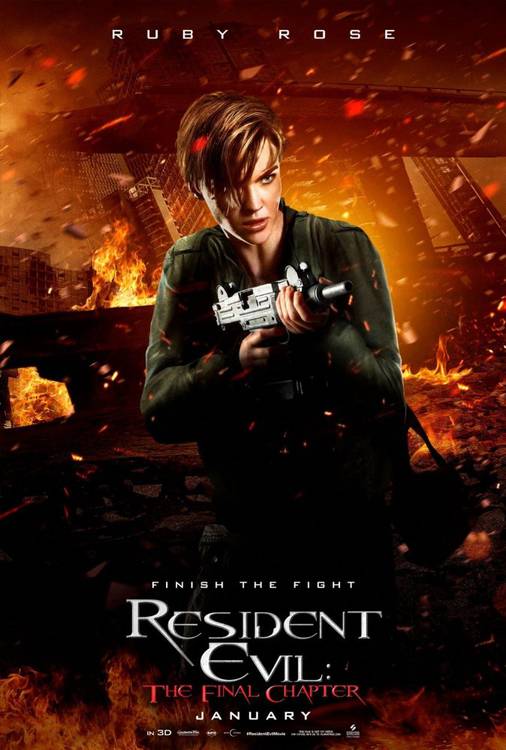 Conoce al elenco de Resident Evil: The Final Chapter