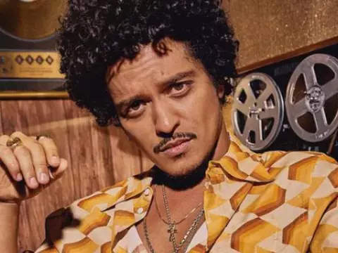 O cantor Bruno Mars (Reprodução)